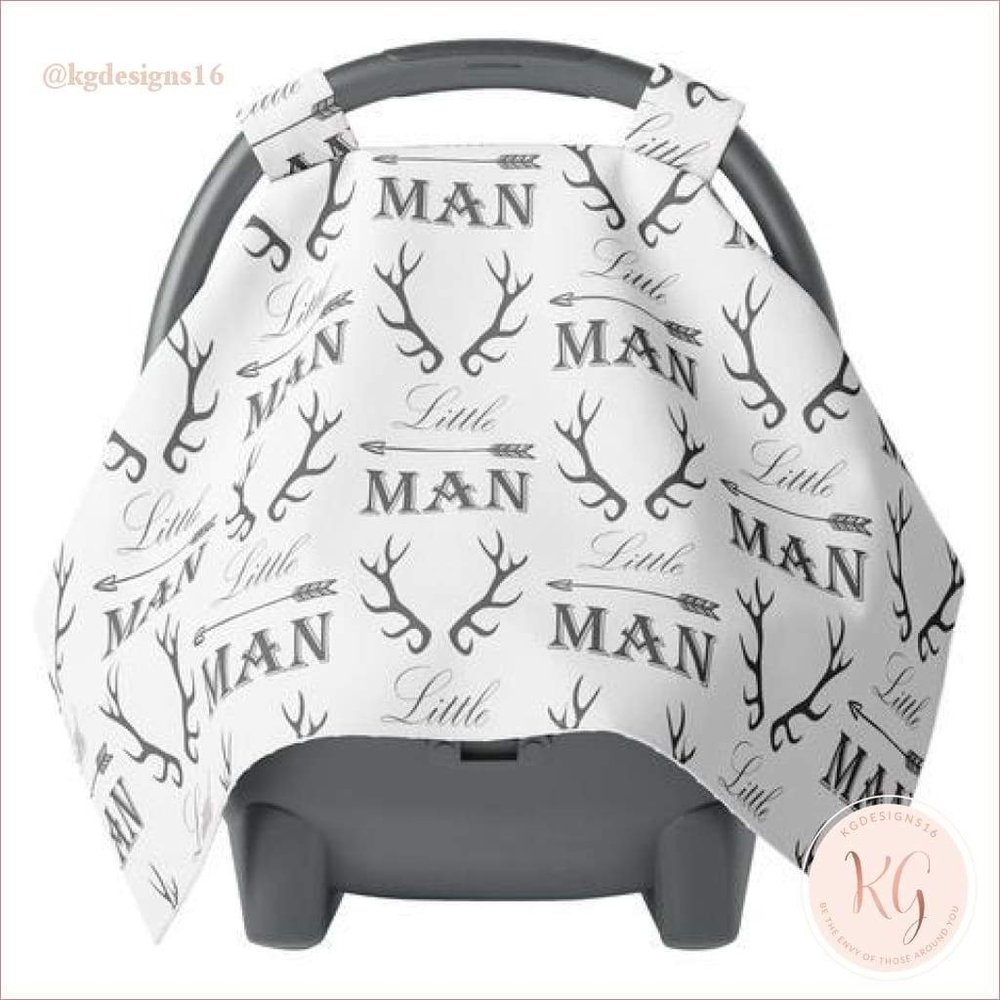 Little Man Carseat Canopy Cover
